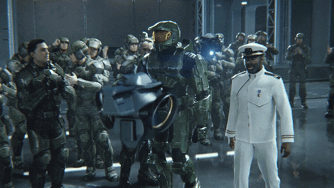 Master Chief Game GIF by Halo