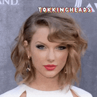 Taylor Swift Reaction GIF by Tokkingheads