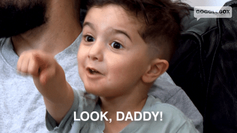 Look Daddy GIF by Gogglebox Australia