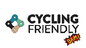 CyclingFriendly bike cycling cycle friendly Sticker