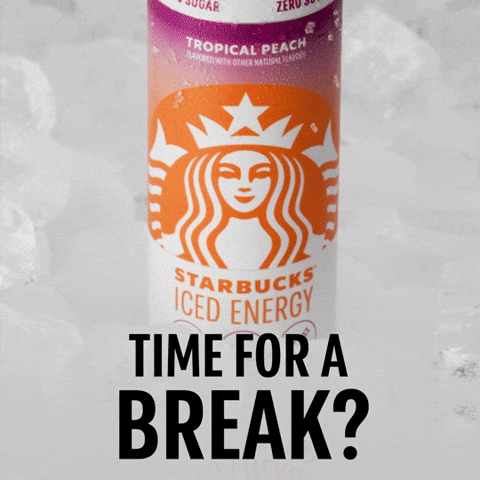 Time For A Break GIF by Starbucks
