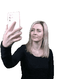 sitevkostce selfie blonde smm samsung galaxy Sticker