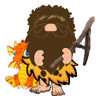 Dinosaur Gnome Sticker