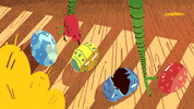 Easter Eggs Animation GIF by Tracey Elle 