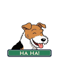 Wire Fox Terrier Lol Sticker