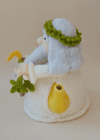 Winter Solstice Wizard GIF by TeaCosyFolk