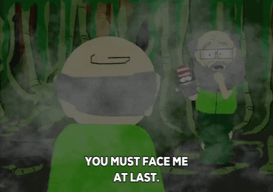 confronting mr. garrison GIF by South Park 