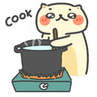 Dinner Cooking Sticker