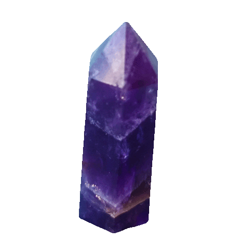 Crystals Amethyst Sticker by Lauri Giepmans