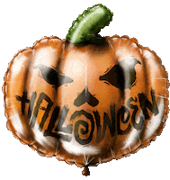 Halloween Balloon Sticker
