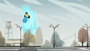 Ghost Reaction GIF by Disney Channel