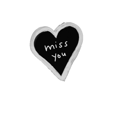 Miss You Love Sticker