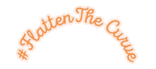 Corona Flatten Sticker by Papermark