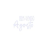 Minimalist Agosto Sticker