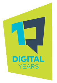 10Digitalyears Sticker by Homepage.rs