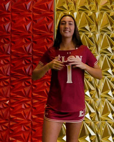 Elon Womens Lacrosse GIF by Elon Phoenix