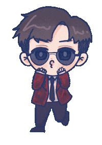 In Love Edan Sticker