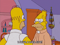 homer simpson computer GIF