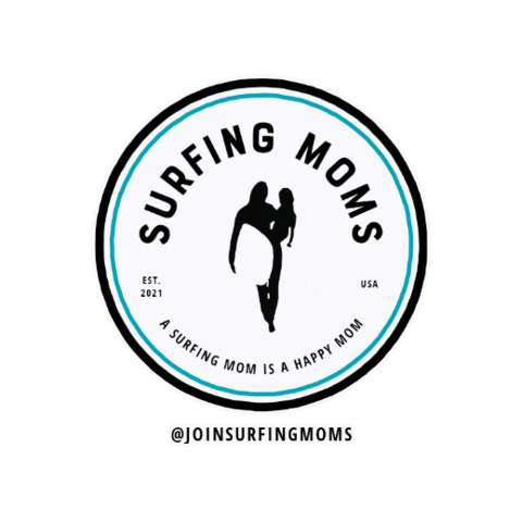surfingmoms giphyupload mom community california Sticker