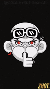 Silence Shut Up GIF by Zhot Shop