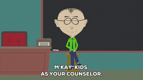 mr. mackey kids GIF by South Park 