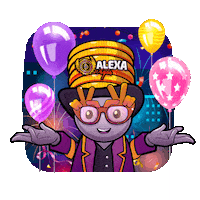 Happy New Year Birthday Sticker by AlexavegasOFC