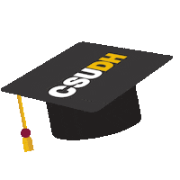 Graduation Grad Sticker by CSUDHTeddyToro