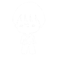白 空手 Sticker