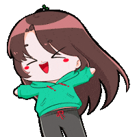 Happy Chibi Sticker