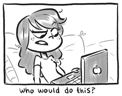 why GIF by Caroline Director