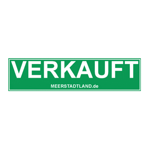 Immobilien Verkauft Sticker by Meerstadtland GmbH