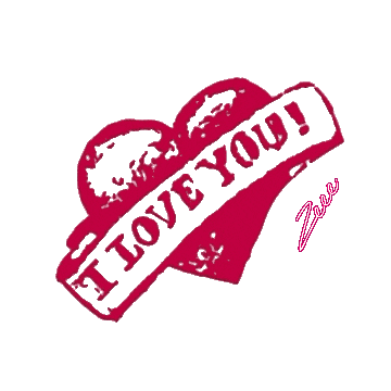 In Love Heart Sticker by Vegas2La Magazine