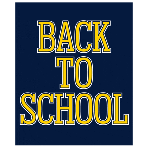 Back To School Students Sticker by Michigan Public Health