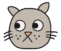 Left Eye Frown Sticker by Thank You Coffee