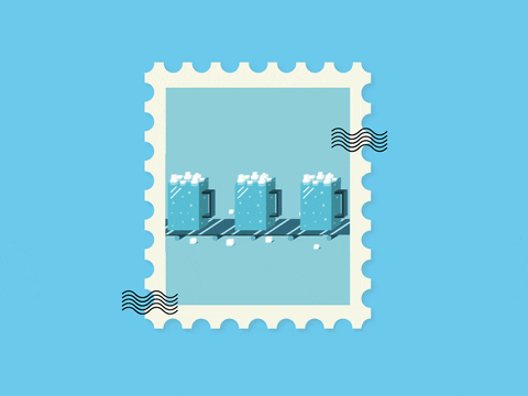 Optimopti giphyupload beer bier stamp GIF