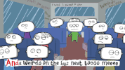 bus weirdo GIF by Phizz