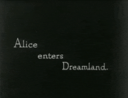 alice in wonderland vintage GIF