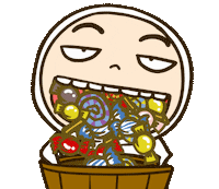 Candy Eating Sticker by ShiGai