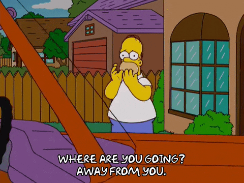scared homer simpson GIF