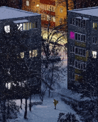 Lonely Winter GIF