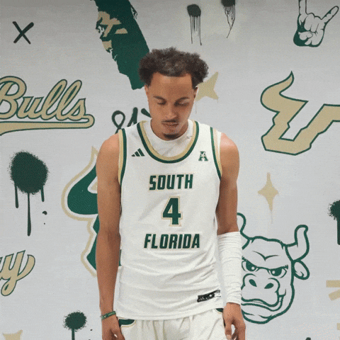 South Florida Basketball GIF by USF Athletics