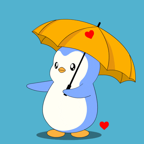 I Love You Hearts GIF by Pudgy Penguins