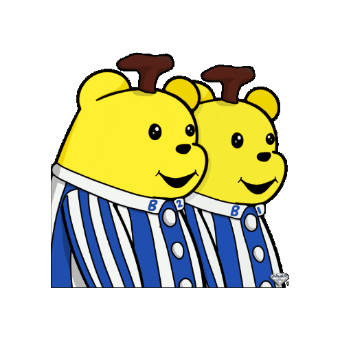 Bananas In Pyjamas Nft Sticker by SuperRareBears