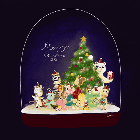 Christmas Illustration GIF