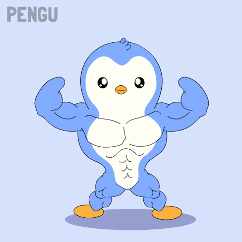 Fitness Workout GIF by Pudgy Penguins