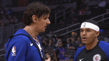 best friends handshake GIF by NBA