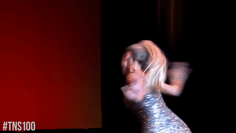 Dancing Queen Hair Flip GIF by THE NEXT STEP