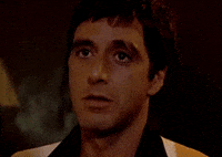Al Pacino Scarface GIF