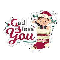 Merry Christmas Sticker by GilbertyBolona