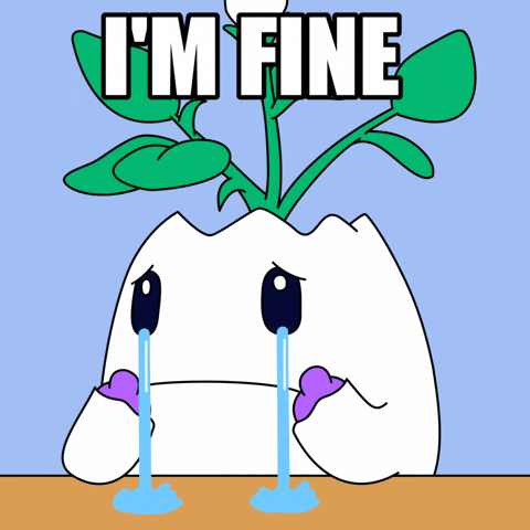 Sad Its Fine GIF by Magic Eden